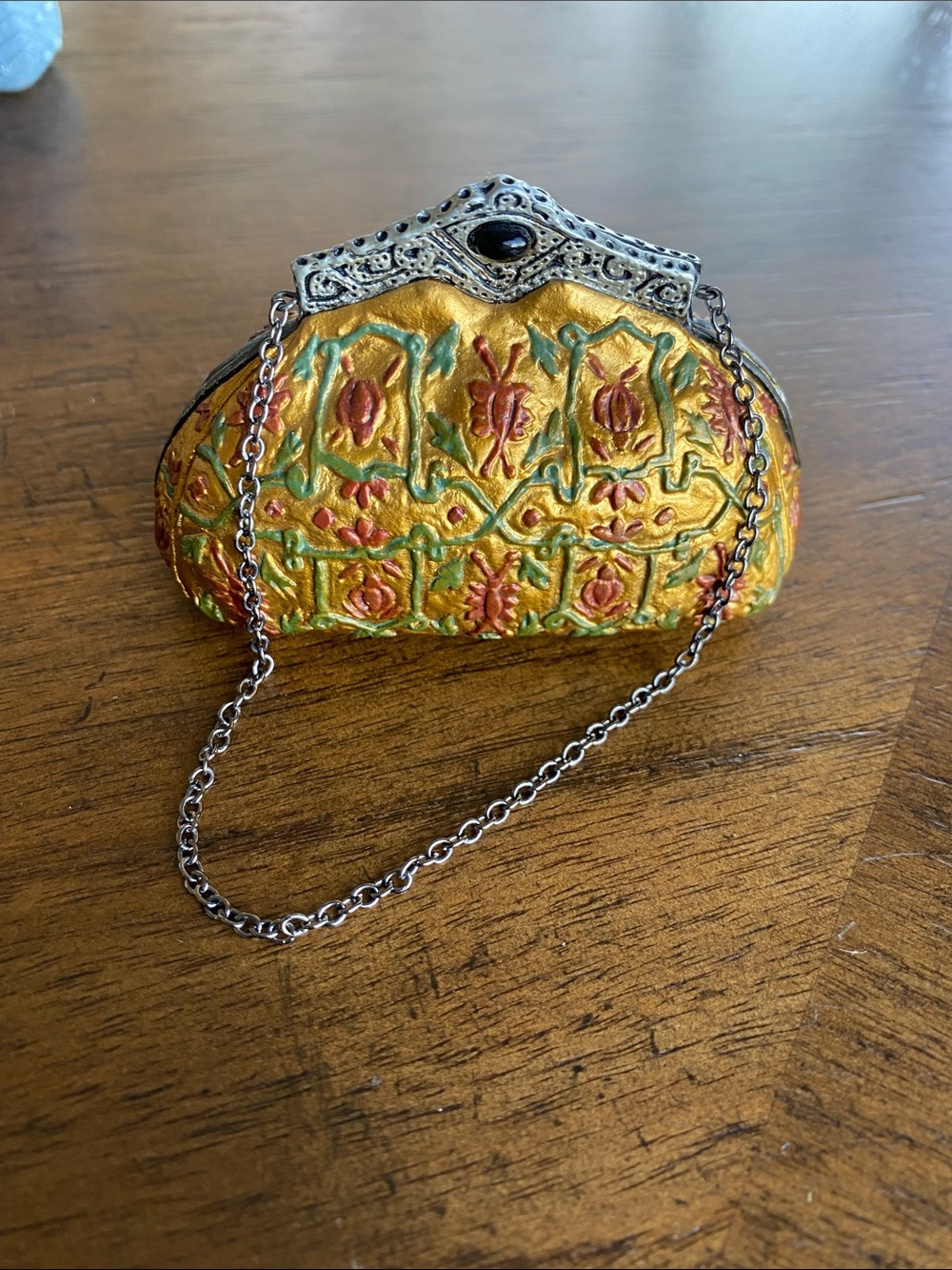 Vtg 1999 Just The Right Style "Tapestry" Miniature Purse Figurine Raine #26403